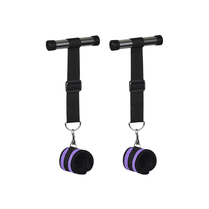 Softbondage Türfessel-Set, lila/schwarz - vergleichen und günstig kaufen Softbondage Türfessel-Set, lila/schwarz - vergleichen und günstig kaufen