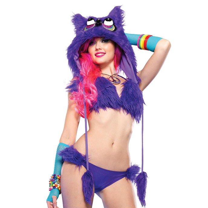 Leg Avenue Fellkapuze 'Night Owl' - vergleichen und günstig kaufen Leg Avenue Fellkapuze 'Night Owl' - vergleichen und günstig kaufen