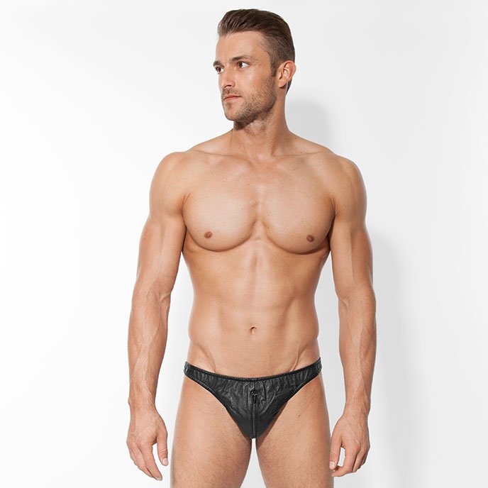 Leder-Slip mit Reißverschluss - vergleichen und g&uuml;nstig kaufen