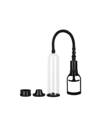 Penispumpe mit 3 Manschetten, 18cm - vergleichen und günstig kaufen