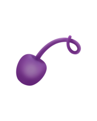 Liebeskugel in Apfel-Design aus Silikon, 4cm - vergleichen und g&uuml;nstig kaufen