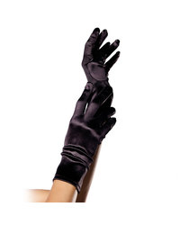 Leg Avenue Handgelenklange Satin-Handschuhe - vergleichen und g&uuml;nstig kaufen