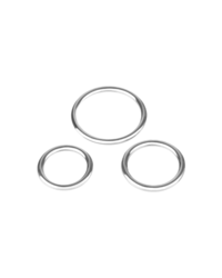 California Exotics 'Silver Ring', 3 Teile, 3,2 - 5 cm - vergleichen und g&uuml;nstig kaufen