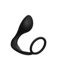 Analplug mit Hodenring, Silikon, 8cm - vergleichen und günstig kaufen