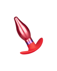 Edelstahl-Analplug mit Silikonbasis, 9,5cm - vergleichen und günstig kaufen