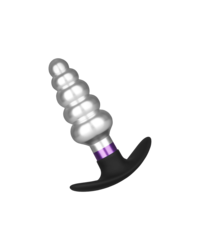 Edelstahl-Analplug mit Silikonbasis, 10,5cm - vergleichen und günstig kaufen