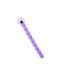 Silikon-Analkette mit Vibration, 28cm