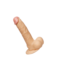 Flexibler Naturdildo mit Saugfuß, 19cm - vergleichen und g&uuml;nstig kaufen