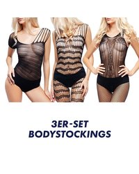 Verführerische Bodystockings, 3 Stück - vergleichen und g&uuml;nstig kaufen