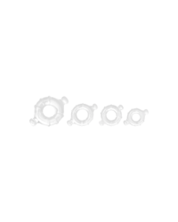 Renegade Vitality Rings: Penisring-Set, transparent