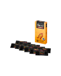 Sico Ribbed (12 Kondome)
