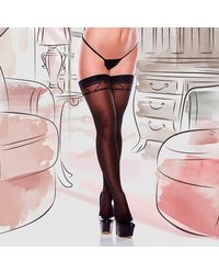 Baci Lingerie Strümpfe mit verziertem Bündchen - vergleichen und g&uuml;nstig kaufen