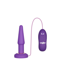 Apex Small Butt Plug: Vibro-Analplug, lila