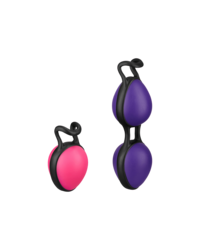 Liebeskugeln: Joyballs Secret Set, violett/pink