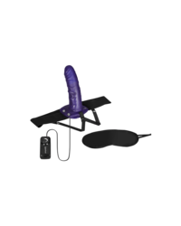 Fetish Fantasy 'Vibrating Hollow Strap-On', 18 cm - vergleichen und g&uuml;nstig kaufen