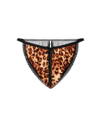 Offener Spitzenslip mit Schleifchen - vergleichen und g&uuml;nstig kaufen