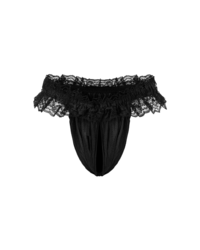 Freizügiger Ouvert-Slip mit Spitzensaum - vergleichen und g&uuml;nstig kaufen