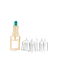 Schröpfgläser mit Pumpe, 6Teile - vergleichen und g&uuml;nstig kaufen