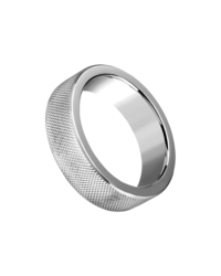 Massiver Ring mit Rautenmuster, 4,5cm - vergleichen und günstig kaufen