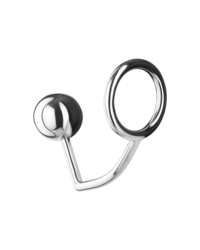 Metall-Penisring mit Analdildo, XL, 5,5cm - vergleichen und g&uuml;nstig kaufen