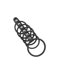 Penismanschette mit Ringen, 3,5 - 5,5 cm - vergleichen und g&uuml;nstig kaufen