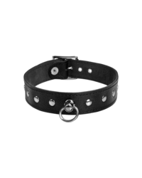 Leder-Halsband mit Flachnieten - vergleichen und g&uuml;nstig kaufen