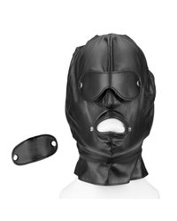 Leder-Maske mit abnehmbaren Partien - vergleichen und günstig kaufen