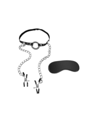 Fetish Fantasy 'O-Ring Gag & Clamps' - vergleichen und günstig kaufen