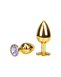 Rianne S Booty: Edelstahl-Plug-Set, gold