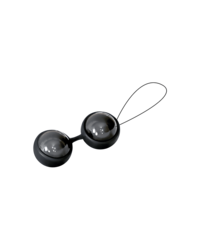 Lelo Luna Beads Noir: Liebeskugeln, schwarz