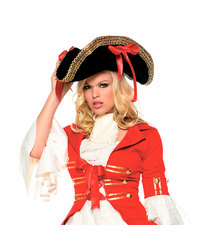 Leg Avenue Piraten-Hut mit großen Schleifen - vergleichen und g&uuml;nstig kaufen