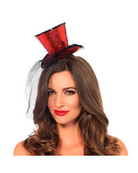 Leg Avenue Mini-Zylinder mit Glitzer-Pailletten - vergleichen und g&uuml;nstig kaufen