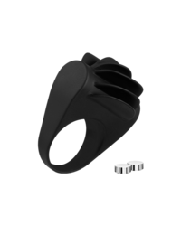 Crazy Bull Chester: Vibro-Penisring, schwarz