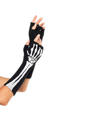 Leg Avenue Fingerlose Skelett-Handschuhe - vergleichen und g&uuml;nstig kaufen