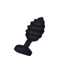 G-Plug Twist: Vibro-Analplug, schwarz