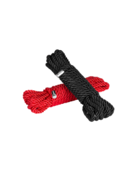 Fifty Shades Of Grey: Restrain Me Bondageseil-Set, schwarz/rot