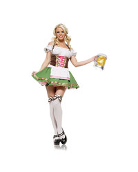 Leg Avenue Dirndl mit Overknee-Strümpfen, 2 Teile - vergleichen und g&uuml;nstig kaufen
