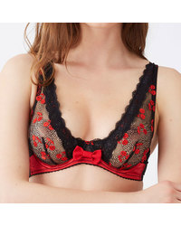 Mimi Holliday 'Cherry Drop - Transparenter Bügel-BH' - vergleichen und g&uuml;nstig kaufen