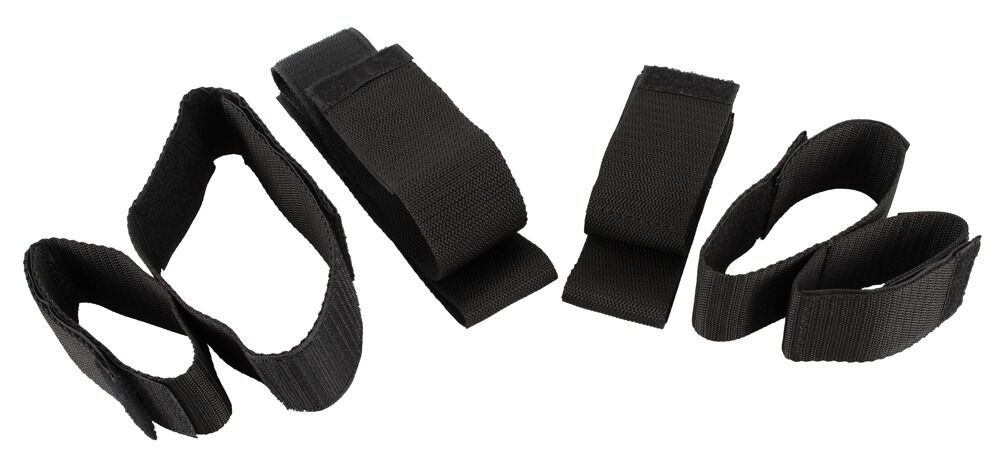 Bad Kitty Arm and Leg Restraints: Fessel-Set, schwarz - vergleichen und günstig kaufen Bad Kitty Arm and Leg Restraints: Fessel-Set, schwarz - vergleichen und günstig kaufen