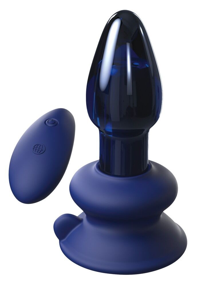 Vibrator „No. 85“ aus Glas mit kabelloser Fernbedienung, 10 Vibrationsmodi, abnehmbarer Saugfuß - vergleichen und günstig kaufen