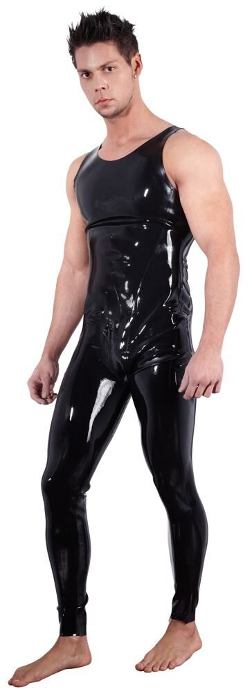 Overall aus Latex, mit Reißverschluss im Schritt - vergleichen und g&uuml;nstig kaufen