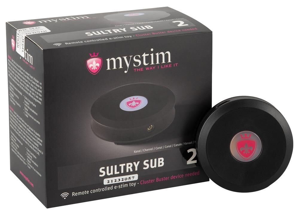 Mystim Sultry Sub: Zusatz-Empfänger Kanal 2, schwarz - vergleichen und günstig kaufen Mystim Sultry Sub: Zusatz-Empfänger Kanal 2, schwarz - vergleichen und günstig kaufen