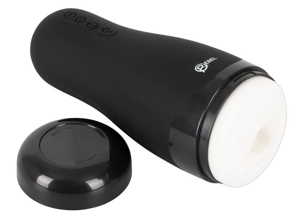 Masturbator mit WÃ¤rmefunktion bis 42Â°C, 5 Vibrationsmodi und 3 Saugmodi Rebel...  - vergleichen und günstig kaufen