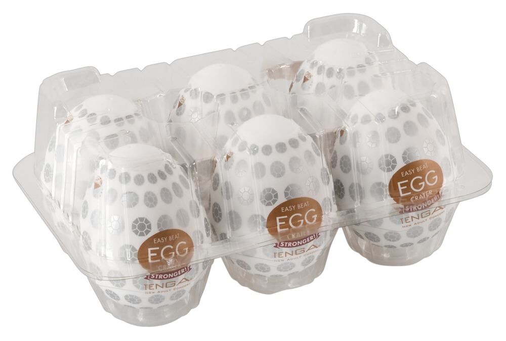 Tenga »Egg Crater« - Masturbator in Ei-Form - 6er-Pack - vergleichen und g&uuml;nstig kaufen