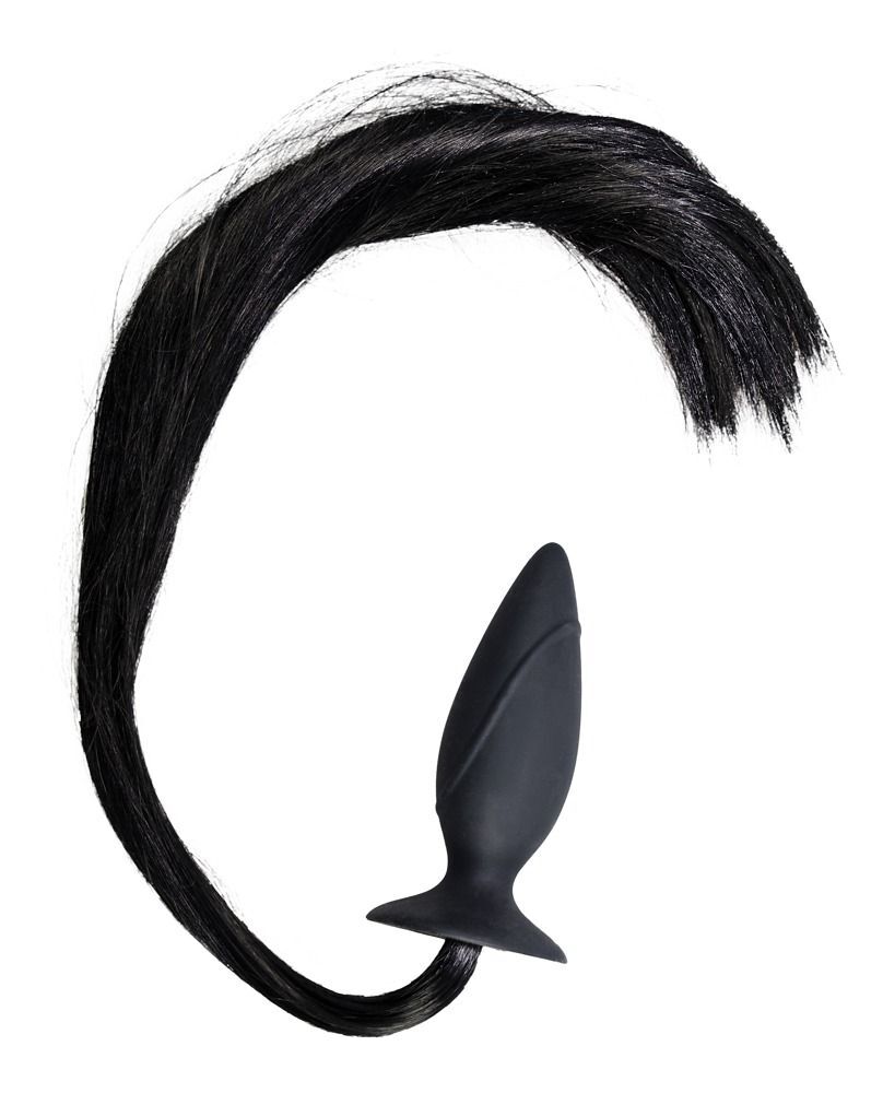 Horny Pony: Analplug mit Schweif, schwarz - vergleichen und g&uuml;nstig kaufen