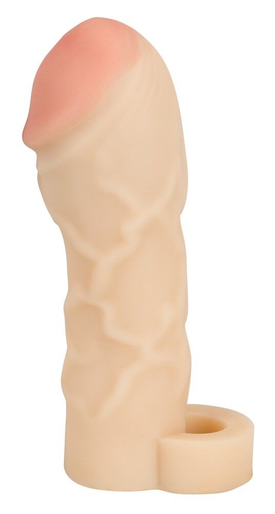 Penishülle mit Hodenring „Thicker & Bigger Extension?? zur Vergrößerung des Penis - vergleichen und günstig kaufen Penishülle mit Hodenring „Thicker & Bigger Extension?? zur Vergrößerung des Penis - vergleichen und günstig kaufen