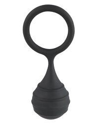 Black Velvets Cock ring & weig