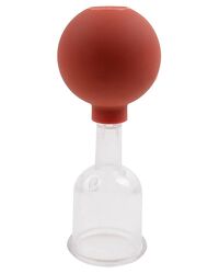 Fröhle: NP007 SOLID Nippelsauger, rot/transparent