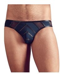 Sexy Herrenunterhose - Blau/Schwarz