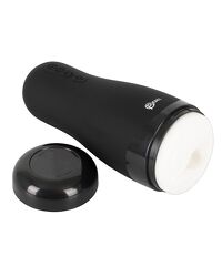 Masturbator mit WÃ¤rmefunktion bis 42Â°C, 5 Vibrationsmodi und 3 Saugmodi Rebel... 